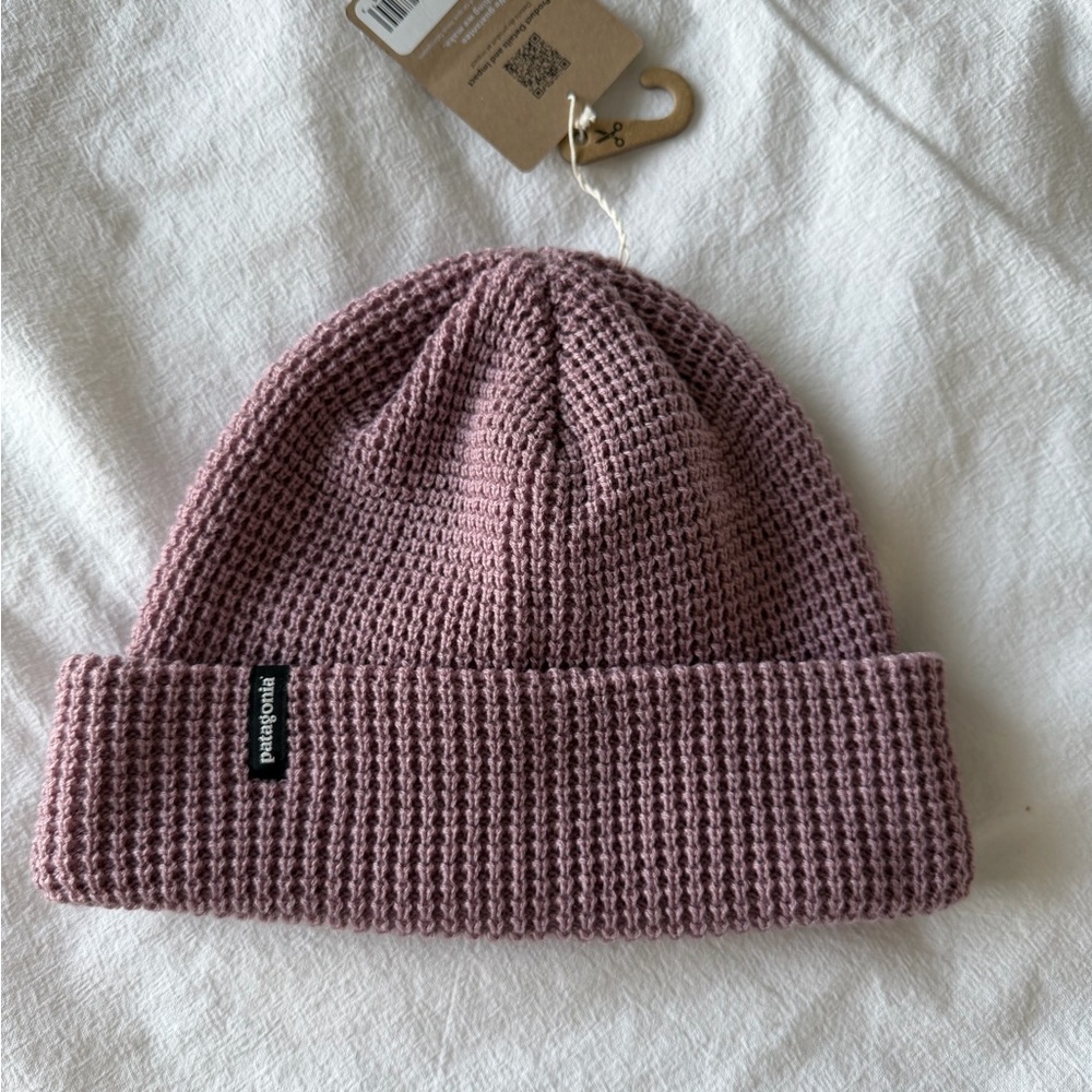 Patagonia Purple Knit Beanie